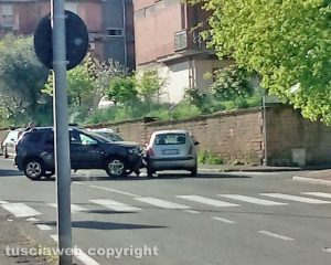 L'incidente in via della Pila