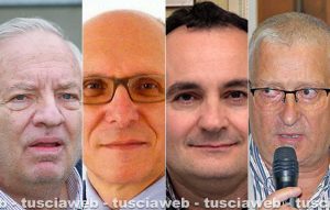 Piero Camilli, Marco Bianchi, Edoardo Giustiniani e Giovanni Giuliani