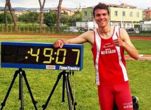 Leonardo Bargagli dell'Atletica Alto Lazio