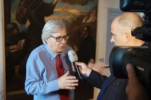 Sutri - Vittorio Sgarbi a Palazzo Doebbing