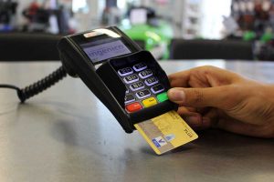Un pos per carte di credito