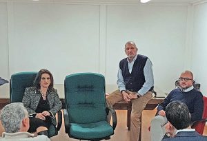 Confagricoltura - Rotelli e Allegrini con il presidente Chiarini