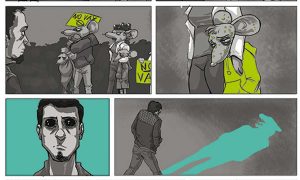 Vignanello - 21esimo degrado, il fumetto della terza A del liceo Midossi