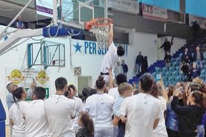 Sport - Pallacanestro - Ants - I festeggiamenti per la promozione