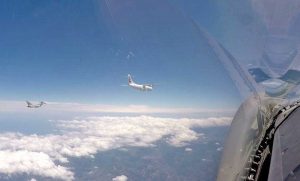 Scramble - L'aereo intercettato dagli Eurofighter