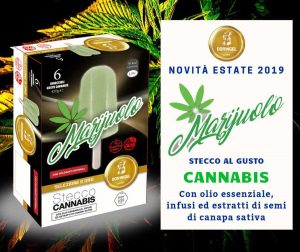 Ghiacciolo alla cannabis