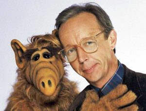 Max Wright con Alf