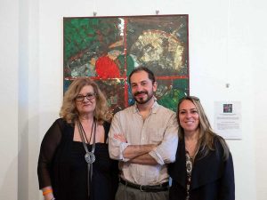 Da sinistra Sandra Inghes, Fabio Castelli e Marisa Grazia Morsella