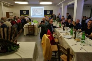 Viterbo - La cena dei protagonisti del rugby viterbese degli anni '60 e '70