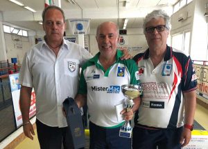 Sport - Bocce - Coppa città di Ladispoli - Al centro, Roberto Fasulo