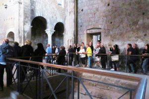 Fabrica di Roma - In 50 a Falerii Novi per il "volo della colomba"