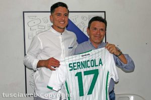Sport - Calcio - Flaminia - Francesco Bravini con Leonardo Sernicola