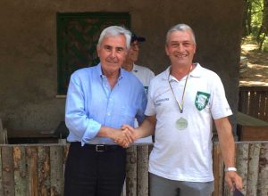 Tusciadi - Riccardo Viola alle premiazioni del Ruzzolone
