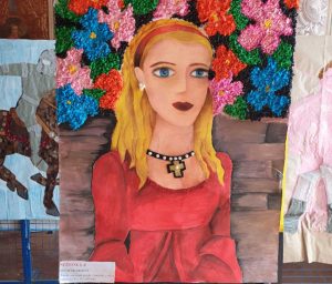 Nepi - Una delle opere del "Palio… secondo i bambini”