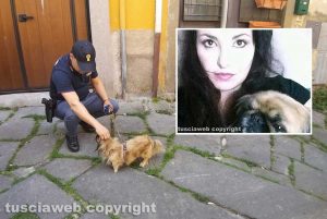 Veronica Torretti e il cane Yumi