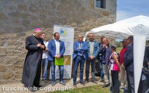 Viterbo - Campo delle rose - Inaugurazione Giardino arcobaleno