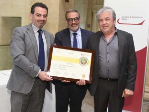 Roma - La premiazione per l'azienda agricola Monte Jugo