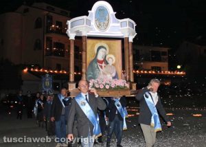 Montefiascone - La processione della Madonna delle Grazie