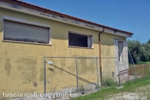 Sport - Atletica leggera - Gli spogliatoi del campo scuola di Viterbo
