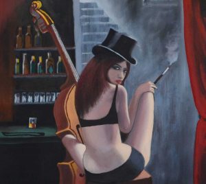 Un'opera degli artisti di via Margutta