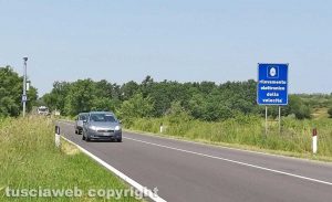 Montefiascone - L'autovelox alla Commenda