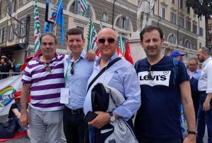 Roma - La Cisl di Viterbo in piazza