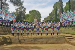 La Nazionale italiana sbandieratori