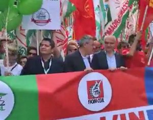 Milano - La manifestazione dei metalmeccanici