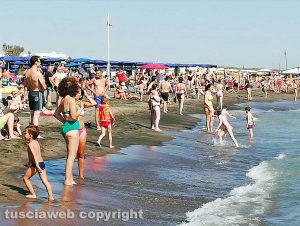 La spiaggia di Montalto Marina - Foto di repertorio