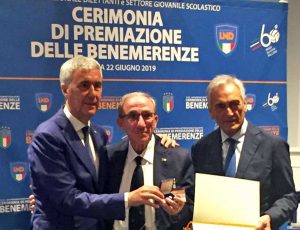 Benermerenza sportiva per Sergio Pollastrelli