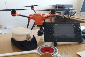 Montalto di Castro - Il nuovo drone della polizia locale