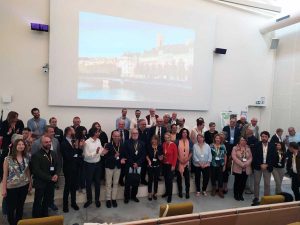 Il gruppo all'assemblea in Francia