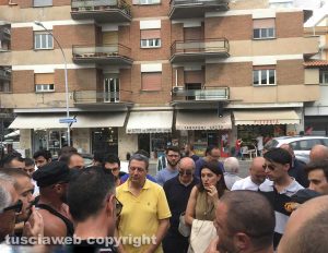 Sport – Calcio – Viterbese – L’incontro dei tifosi allo stadio
