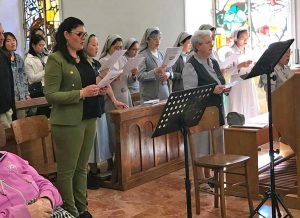 Martina Chiossi e le suore ospedaliere di Villa Rosa