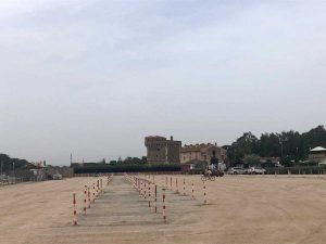 Montalto di Castro - Il parcheggio di piazzale dei Pescatori a Pescia Romana