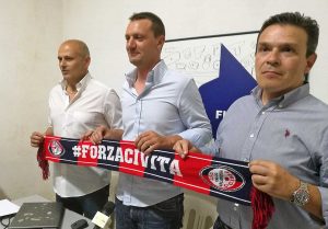Sport - Calcio - La presentazione del nuovo alle nature della Flaminia Francesco Punzi