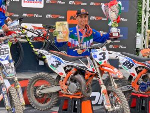 Sport - Motocross - Valerio Lata campione del mondo Junior