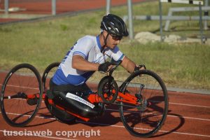 Tiziano Monti in handbike