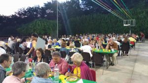 Viterbo - Santa Barbara - La cena di mezza estate