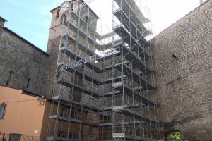 Viterbo - Il capannone per la Macchina di Santa Rosa
