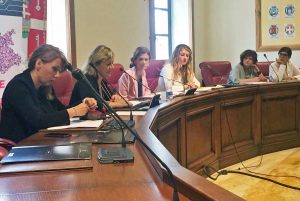 Viterbo - L'incontro con l'assessora Lorenza Bonaccorsi in Provincia
