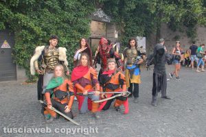 Viterbo - Alcuni cosplayer