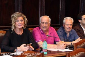 Viterbo - Consiglio comunale - Perlorca, Marcoaldi e Merli