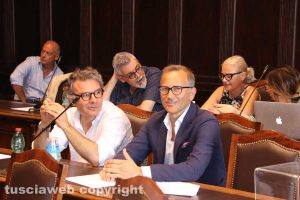 Viterbo - Consiglio comunale - Serra e Purchiaroni