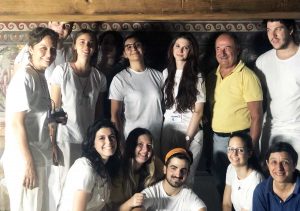 Viterbo - Gli studenti di Beni culturali hanno restaurato alcune decorazioni di sala Riario di palazzo Gallo
