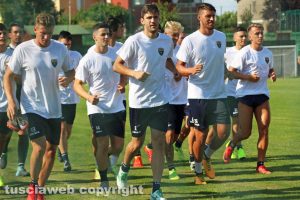 Sport - Calcio - Viterbese - Il primo allenamento della stagione a Canepina