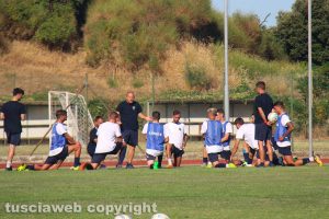 Sport - Calcio - Viterbese - I gialloblù in campo