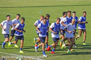 Sport - Calcio - Viterbese - L'allenamento