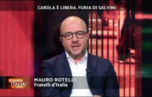 Mauro Rotelli (FdI) a Stasera Italia (Rete4)