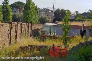 Viterbo - La struttura a Valle Faul